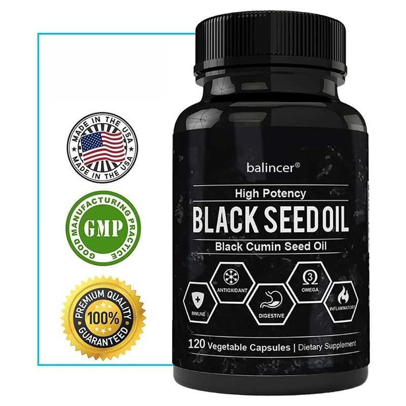 Hair Care Capsule - Olio di semi di cumino nero-supporta