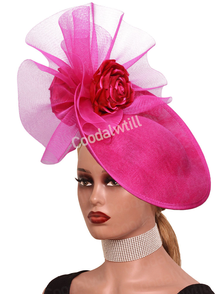 Hair Net Invisible - Cappelli da fascinator floreali da sposa