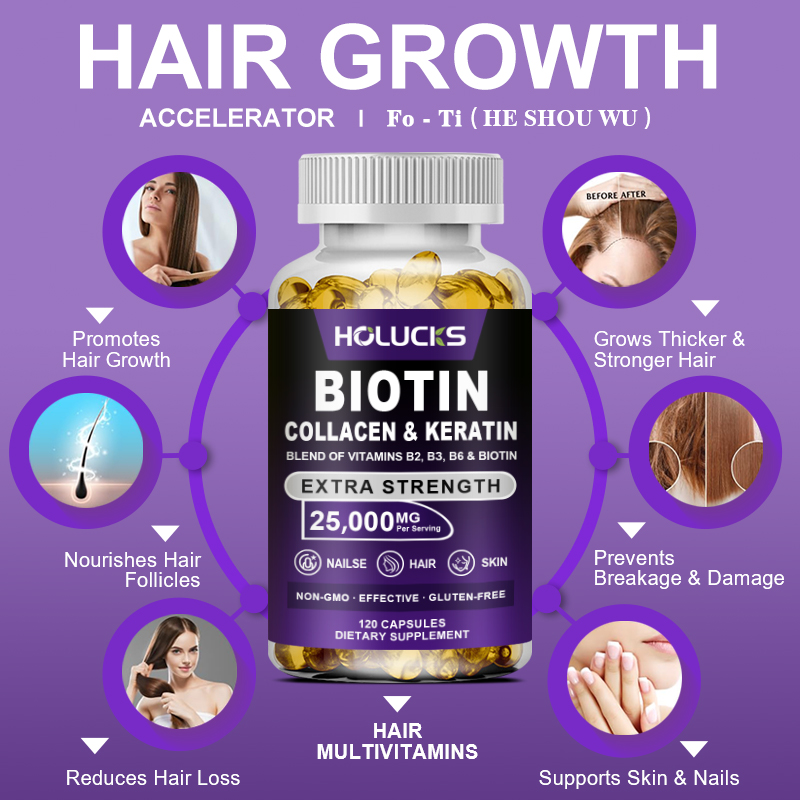 Capsule di Biotina, Collagene  - Hair Care Capsule recensione e prezzo