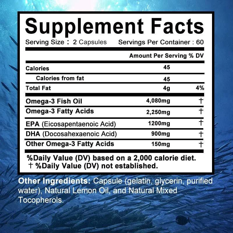 Olio di pesce Omega 3 - Suppor - Hair Care Capsule recensione e prezzo