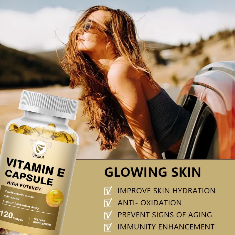Capsule di vitamina E per viso - Hair Care Capsule recensione e prezzo
